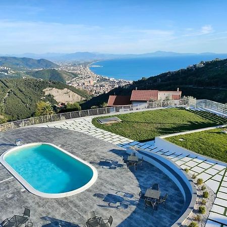 Appartamento Emma Con Piscina - Vista Mare"Tenuta Croce" 萨莱诺 外观 照片
