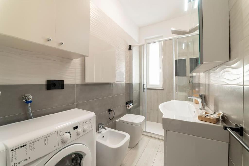 Appartamento Emma Con Piscina - Vista Mare"Tenuta Croce" 萨莱诺 外观 照片