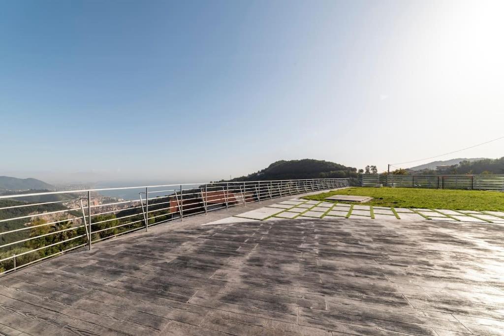 Appartamento Emma Con Piscina - Vista Mare"Tenuta Croce" 萨莱诺 外观 照片