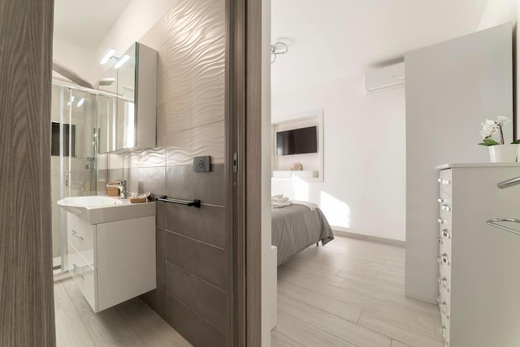 Appartamento Emma Con Piscina - Vista Mare"Tenuta Croce" 萨莱诺 外观 照片